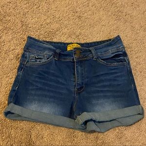 Wax Jean jean shorts
